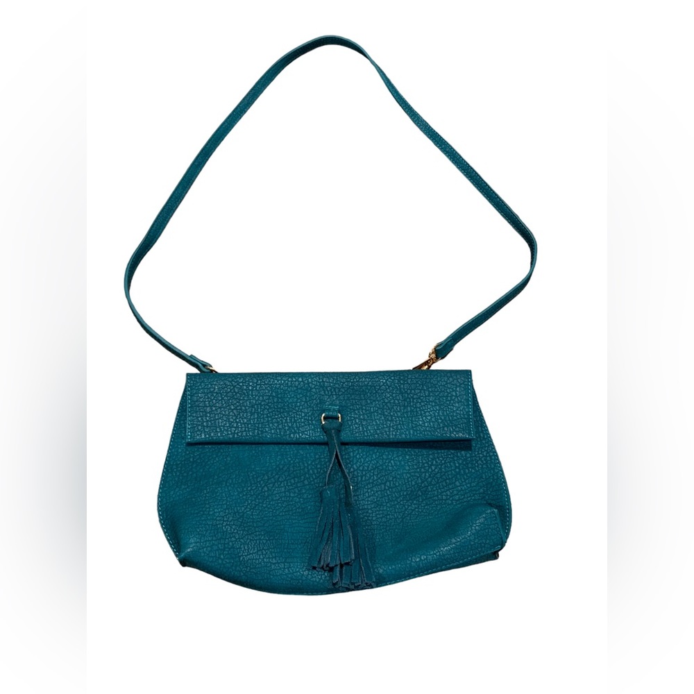 Anthropologie clutch with detachable shoulder strap